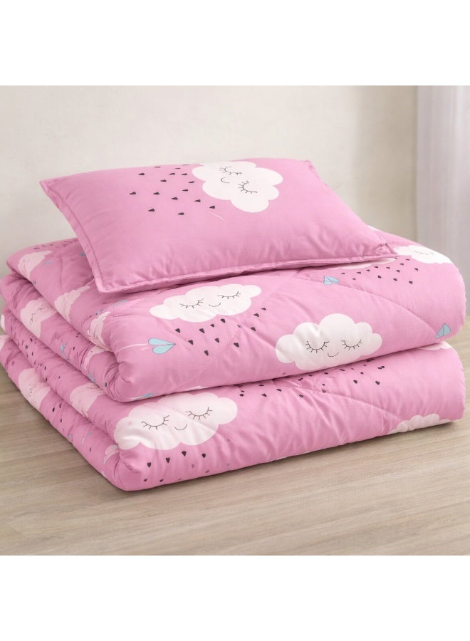Ming Li Kids Bedspread Set 3 Pieces – Soft Fabric with Medium Filling for Positive Energy and Peaceful Sleep - Image 3
